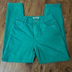 straight leg turquoise pimkie jeans